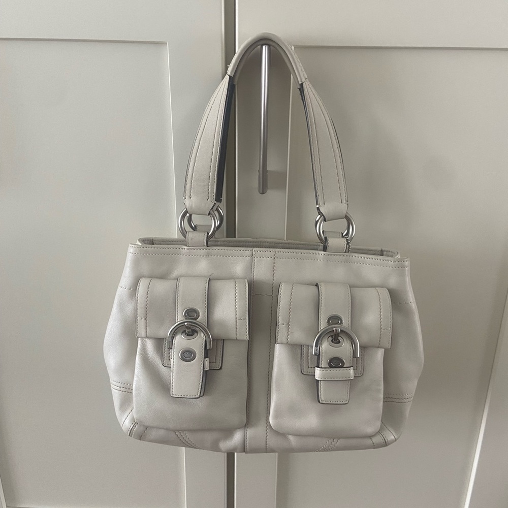 Coach leather bag-  mid-2000’s.